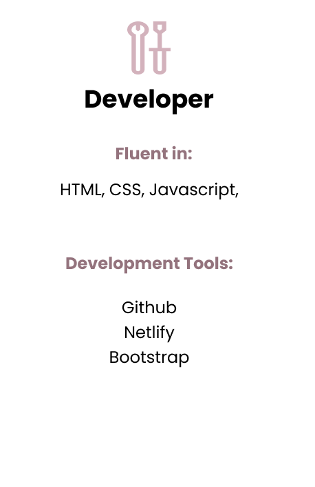 graphic showing development strengths